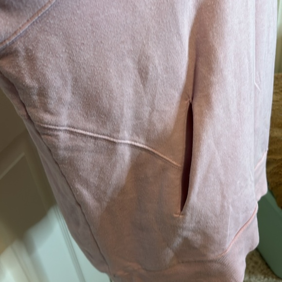 Zella Pink Rolled Neck Detail Sweatshirt - Picture 4 of 11